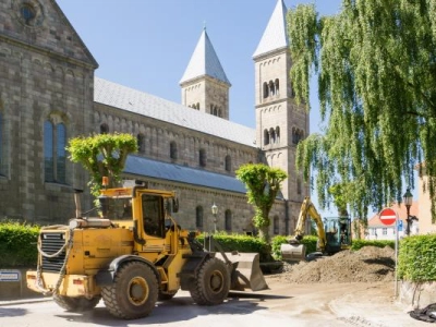 Gummiged på arbejde i domkirkebyen Viborg