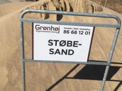 Sand, støbesand